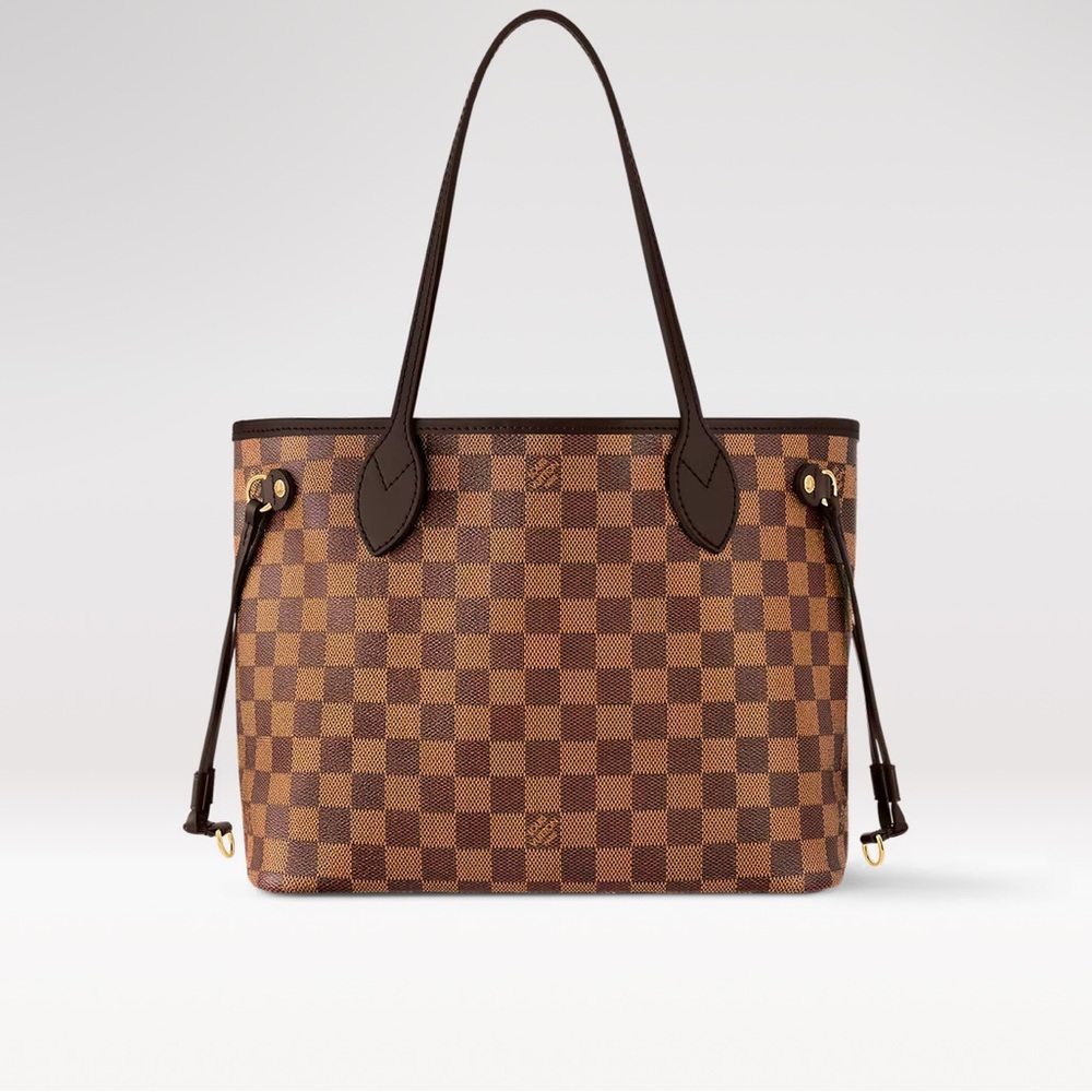 Louis Vuitton Neverfull PM Damier Ebene Tote Bag